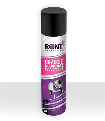 Graisse graphitée en pot, 200 g RONT PRODUCTION